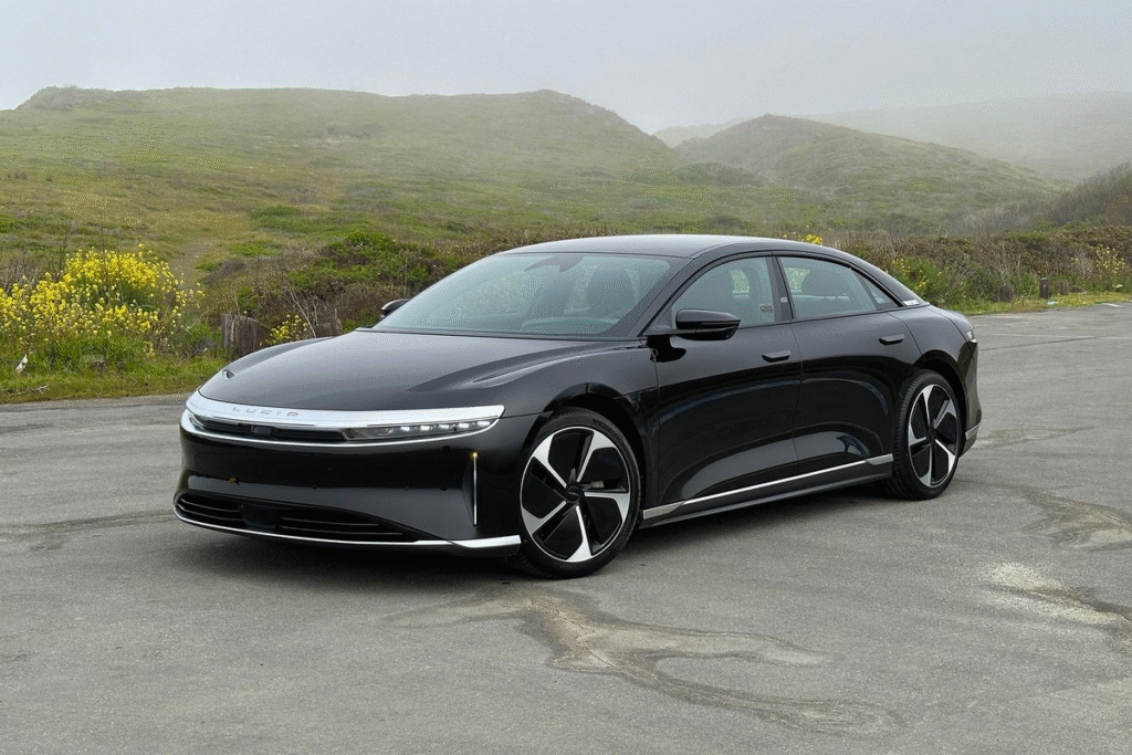 The Lucid Air Pure Model.