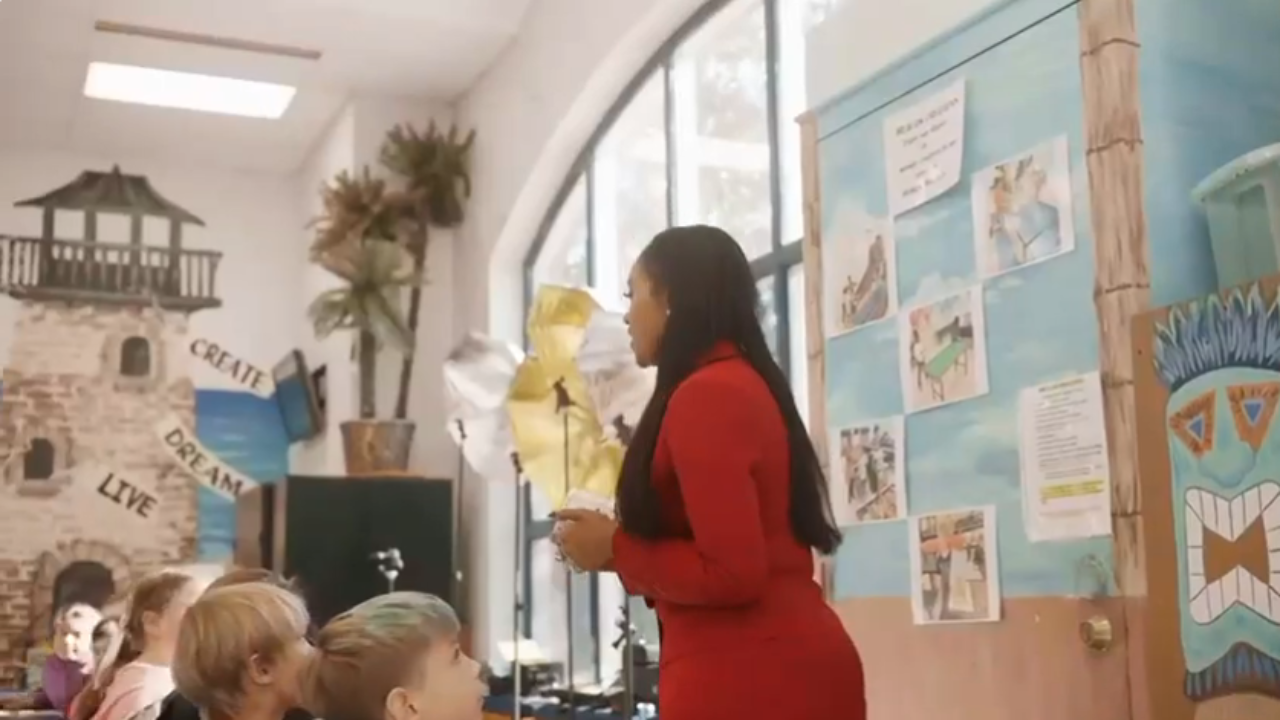 Educating Students At Beech Hill Elementary SC About Autonomous Vehicles